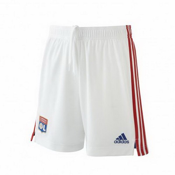 Pantalones Lyon Replica Primera Ropa 2021/22 Blanco